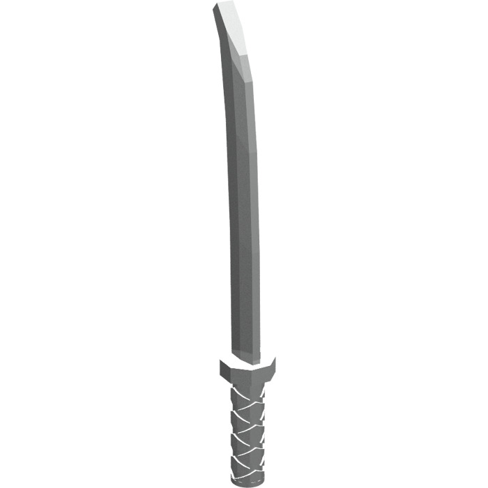 10 Silver Katana / Sword Lego 30173 Castle Weapons 