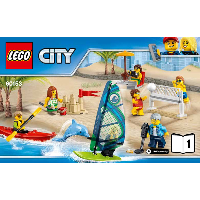 lego city fun at the beach