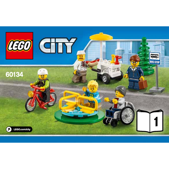 Frugtgrøntsager Materialisme opdragelse LEGO People Pack - Fun in the Park Set 60134 Instructions | Brick Owl - LEGO  Marketplace