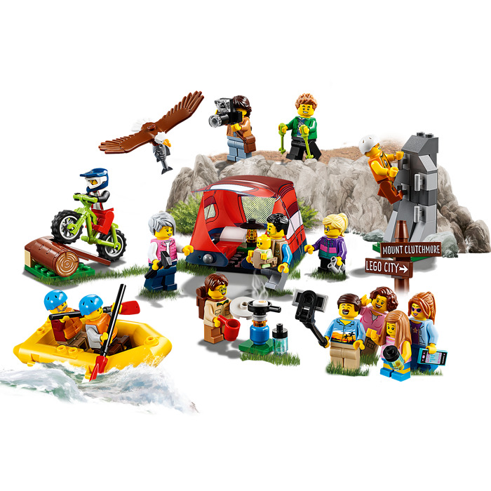  LEGO City People Pack – Outdoors Adventures 60202 Building Kit  (164 Pieces) (Discontinued by Manufacturer) : Toys & Games