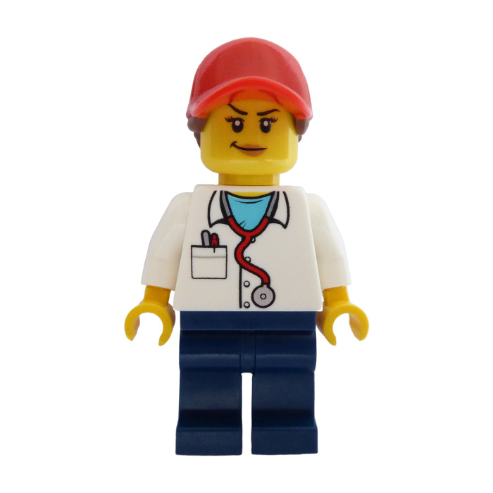 Lego 973pb2745-1x Torse Corps Minifig Torso Body Lab Coat Blouse 76382 Neuf 