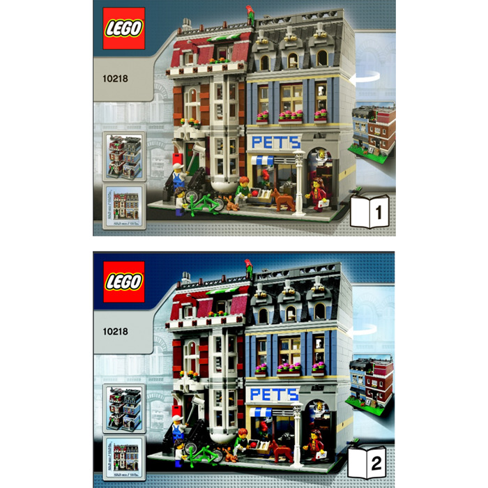 LEGO Pet Shop 10218 Instructions | Owl -