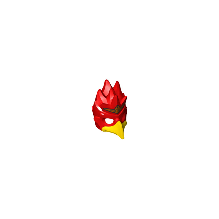 LEGO Phoenix Mask with Yellow Beak with Copper Forehead (16656 / 17398 ...