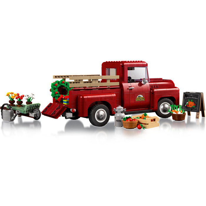 レゴ 10290 Amazon.com: LEGO Icons Pickup Truck 10290 Building Set for