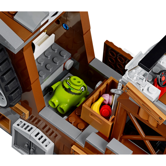  LEGO Angry Birds 75825 Piggy Pirate Ship Building Kit (620  Piece) : Toys & Games