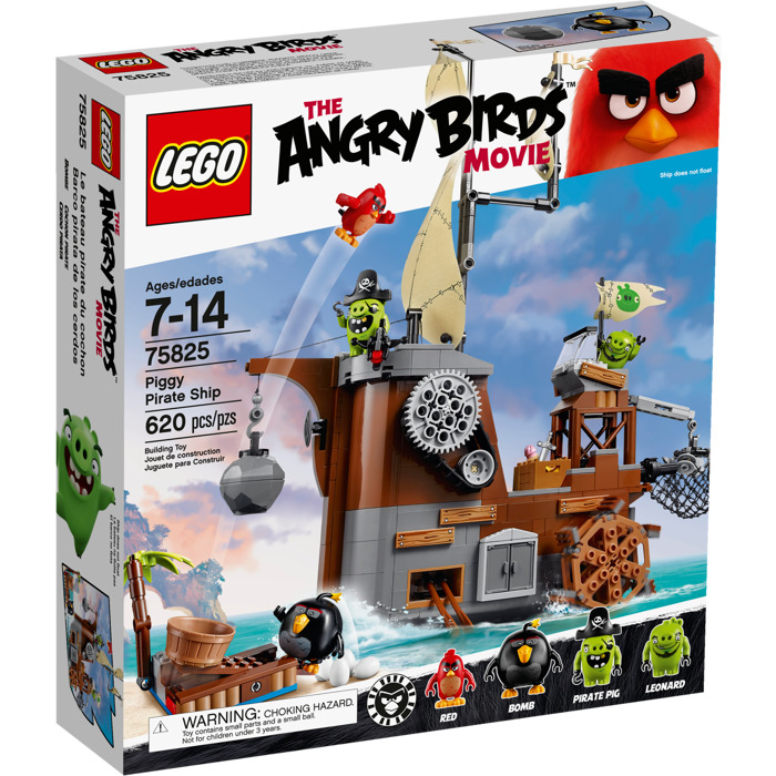 LEGO Piggy Pirate Ship Set 75825 Packaging | Brick Owl - LEGO Marketplace