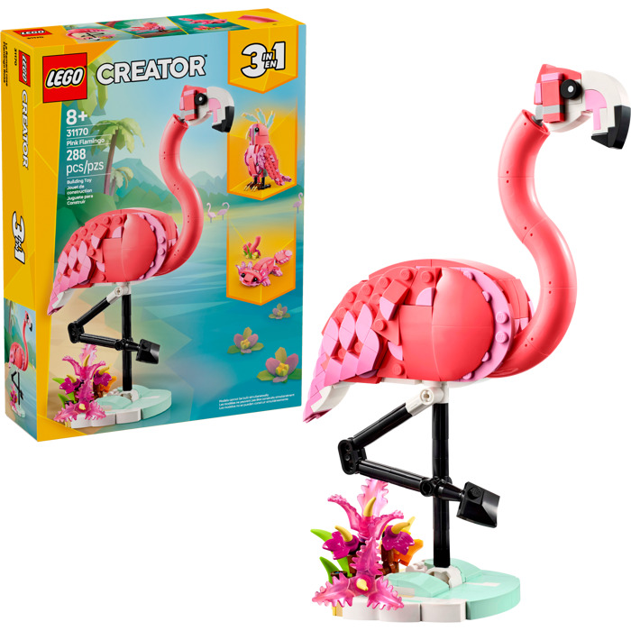 Flamingo\"  Exhart Pink Flamingo Spinning Plastic Wind Chimes 40205-RS