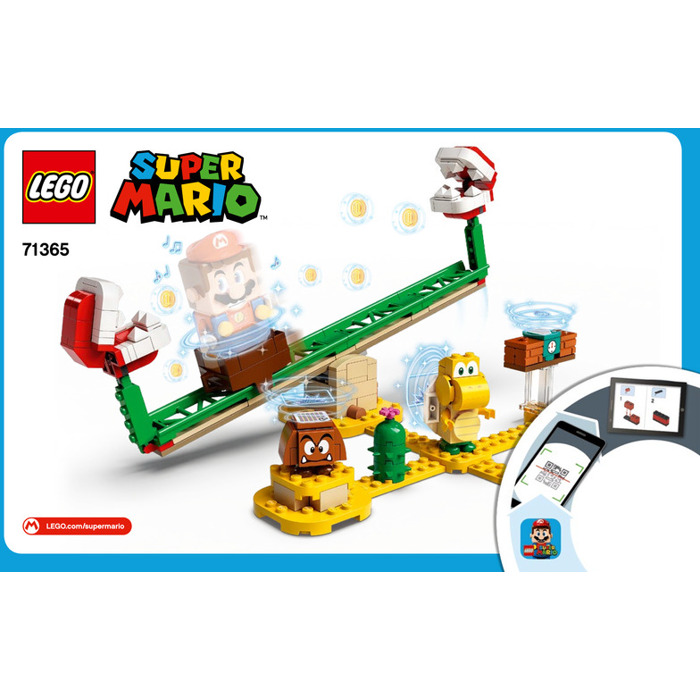 LEGO Piranha Plant Power Slide Set 71365 Instructions Set | Brick Owl ...