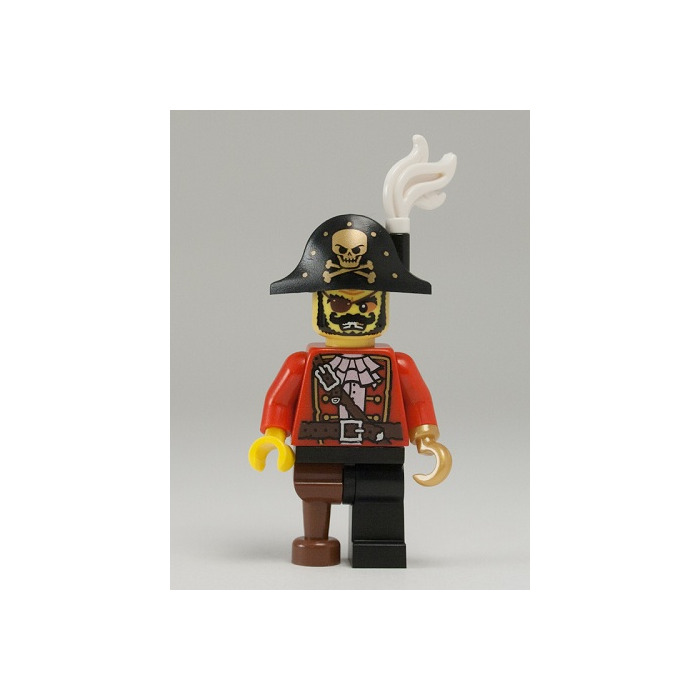lego pirate captain minifigure