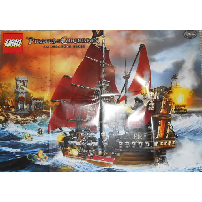 LEGO Pirates of the Caribbean Poster Queen Anne s Revenge 98463 Brick Owl LEGO Marketplace