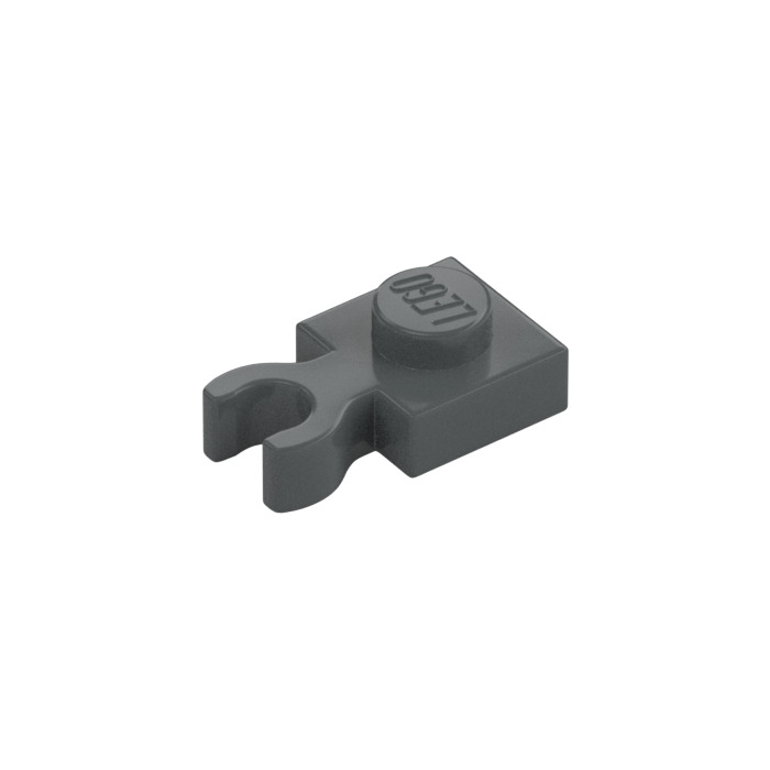 ゆゆ LEGO Plate 1 x 1 with Vertical Clip (Thick Open 'O' Clip