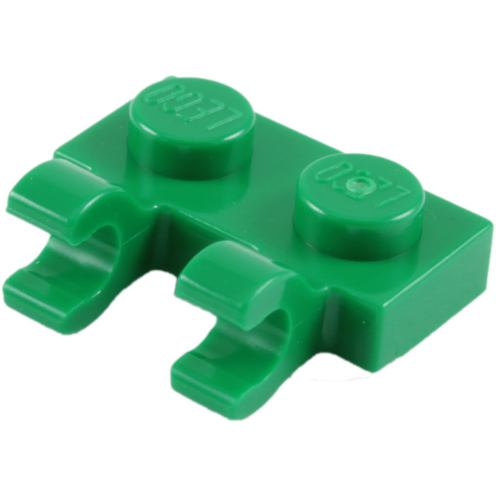 Horizontal Grip LEGO 60470 Plate Modified 1 x 2 With Open O Clips FREE P&P! 