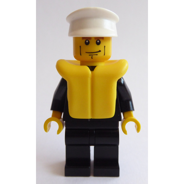 NEW Lot/2 Lego Minifig YELLOW LIFE JACKETS Sailor Ship & Boat Preserver Vest Set 