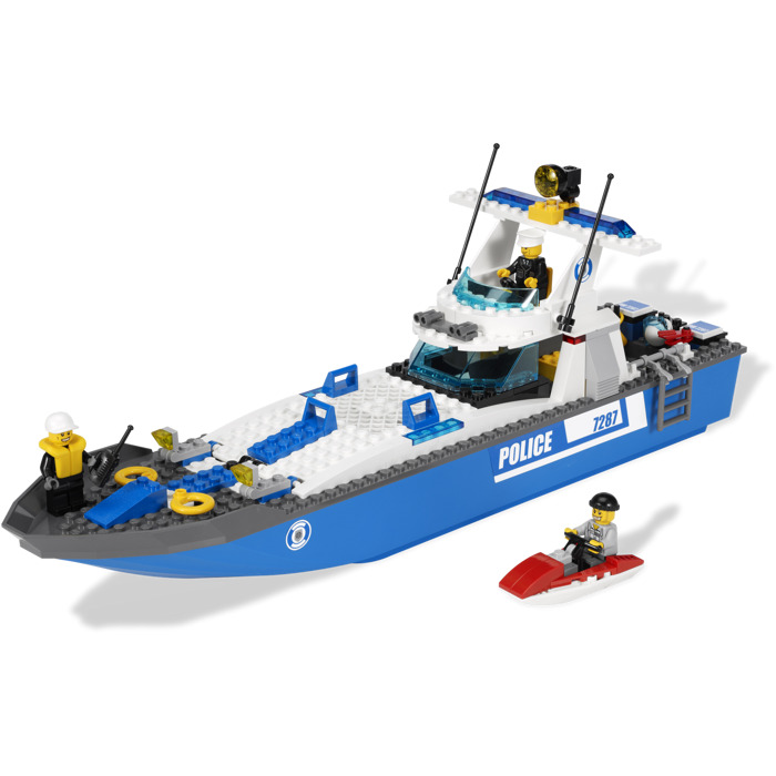 LEGO Police Boat Set 7287  Brick Owl - LEGO Marketplace