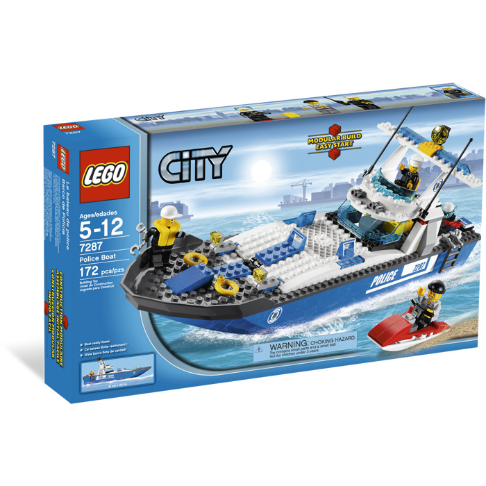 LEGO Police Boat Set 7287 Packaging | Brick Owl - LEGO Marketplace
