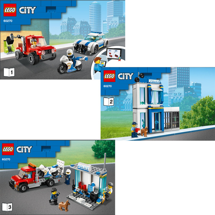 LEGO Police Brick Box Set 60270 Instructions Set | Brick Owl - LEGO ...