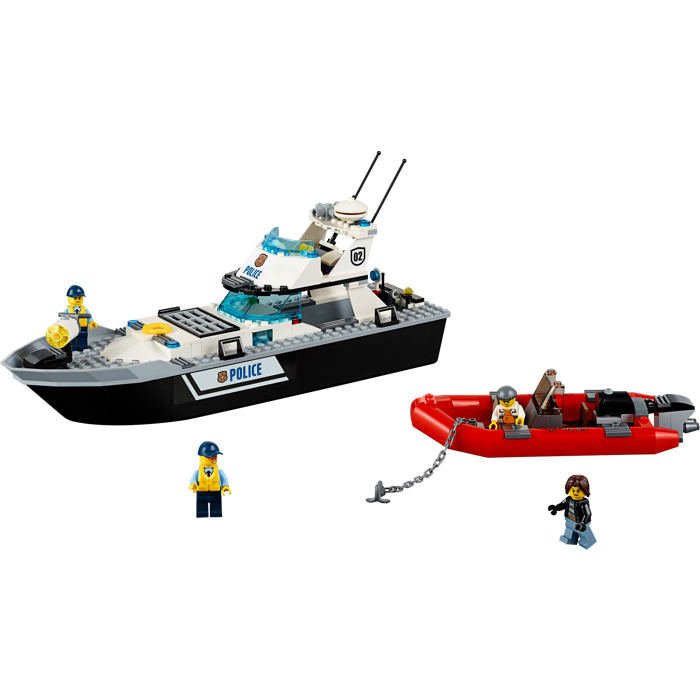 LEGO Police Patrol Boat Set 60129 | Brick Owl - LEGO Marketplace