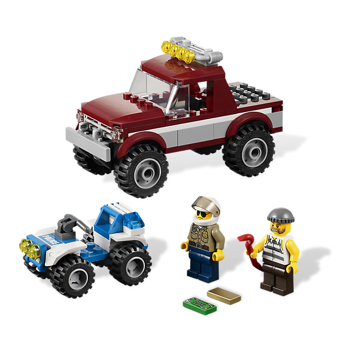 lego police pickup truck