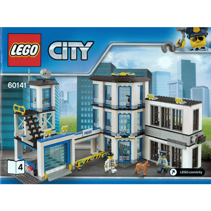pistol Grønne bønner Regelmæssighed LEGO Police Station Set 60141 Instructions | Brick Owl - LEGO Marketplace