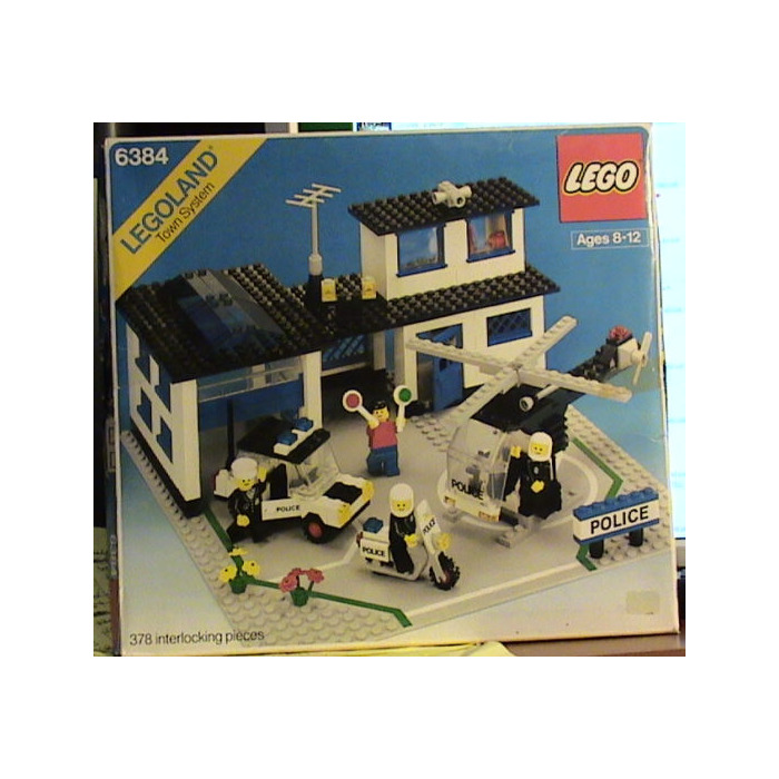 salat underordnet øretelefon LEGO Police Station Set 6384 Packaging | Brick Owl - LEGO Marketplace