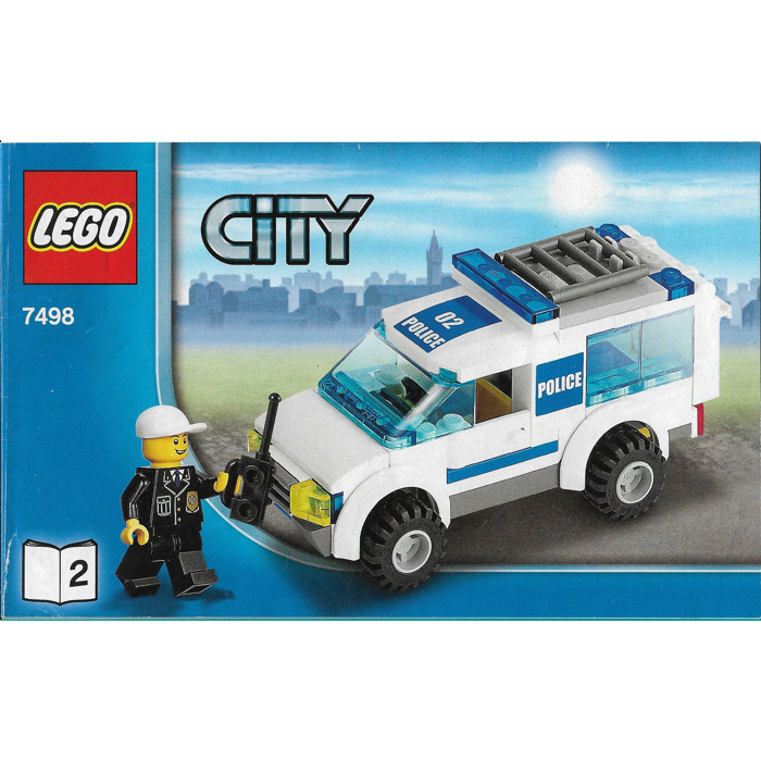 LEGO CITY: Police Station (7498) 95% Plus Complete With Manual And