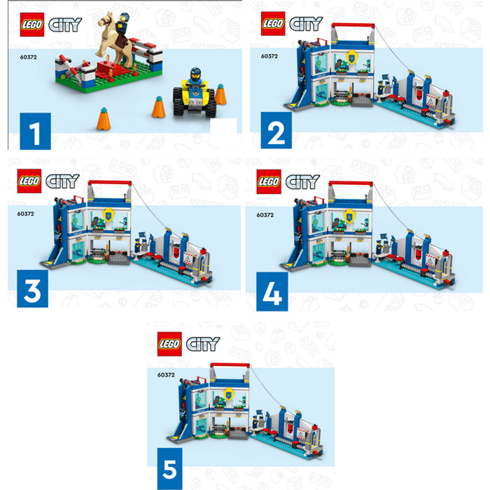 LEGO Police Training Academy Set 60372 Instructions