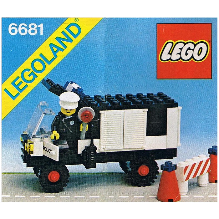 jordskælv Hver uge Bliv LEGO Police Van Set 6681 | Brick Owl - LEGO Marketplace