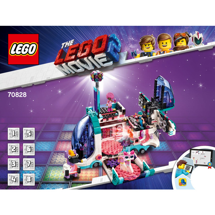 lego movie pop up party bus