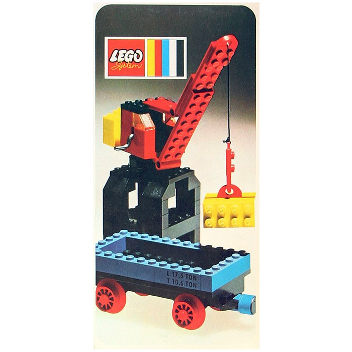 LEGO Port Crane and Flat Wagon 132-2 Brick - LEGO Marketplace