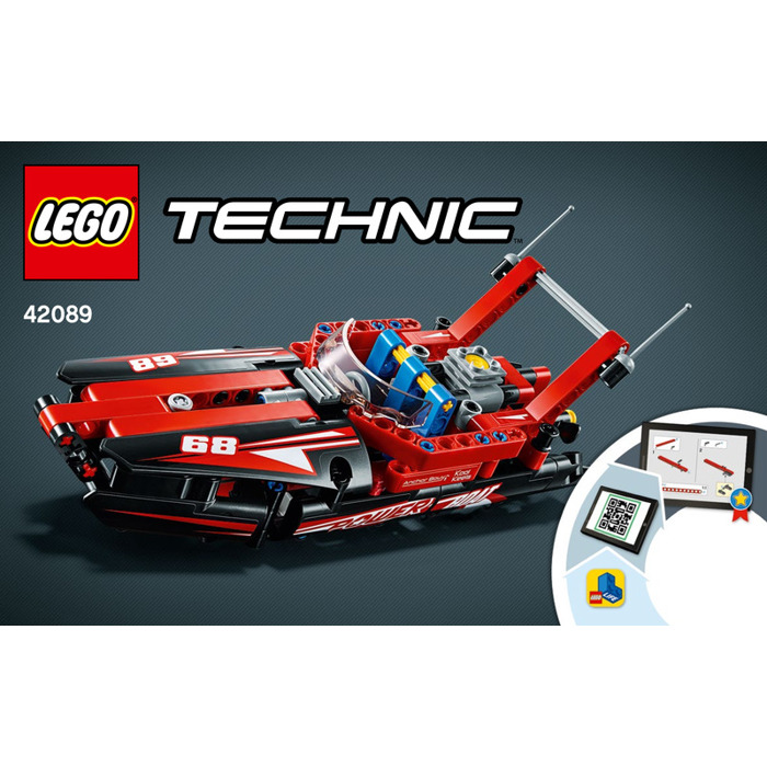 lego technic hydroplane 42089 instructions