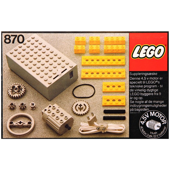 3 Prong  Lego 4.5v Technic Motor 