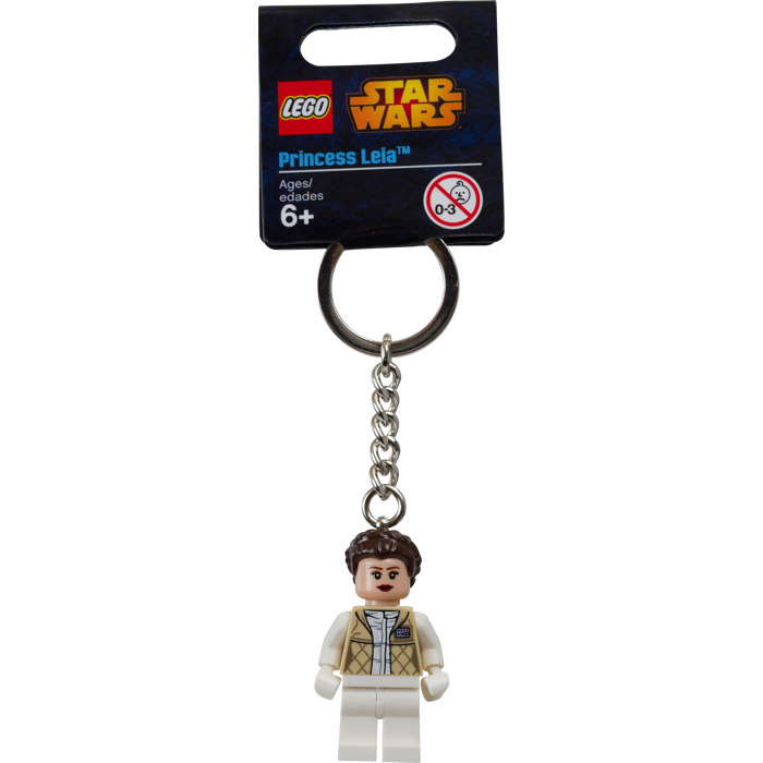 LEGO Princess Leia Hoth Key Chain 850997 Brick Owl LEGO Marketplace