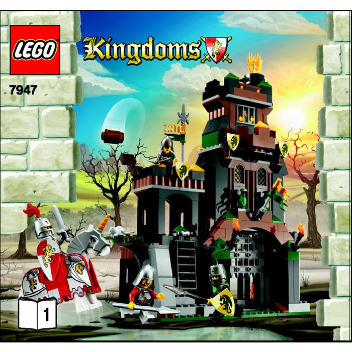 LEGO Prison Tower Rescue Set 7947 Instructions Brick Owl - LEGO