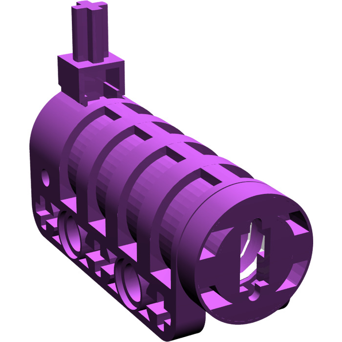 Lego Bionicle/Technic 1 Small Litter Cannon in Purple 