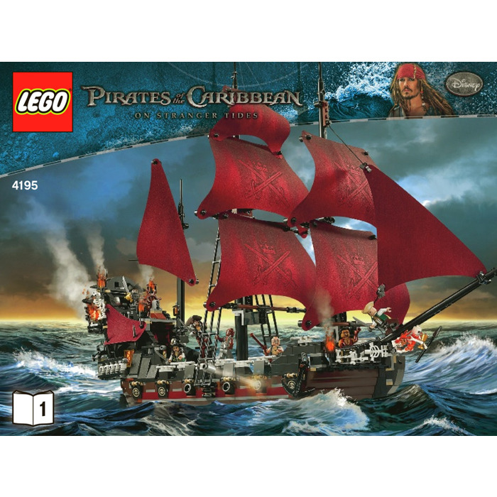 LEGO Queen Anne's Revenge Set 4195 Instructions Set | Brick Owl - LEGO ...