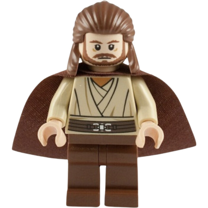 LEGO QuiGon Jinn with Cape Minifigure Brick Owl LEGO Marketplace