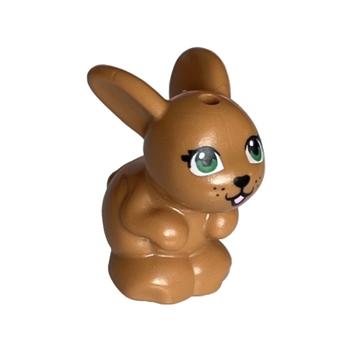 LEGO Rabbit (Sitting) with Green Eyes (36276) | Brick Owl