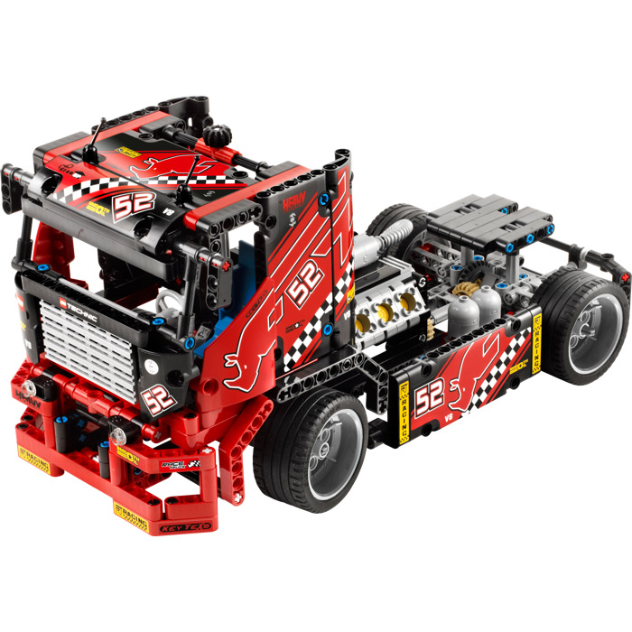 Pegatinas compatible con lego 8454 sticker Technic Rescue Truck Custom precortadas 