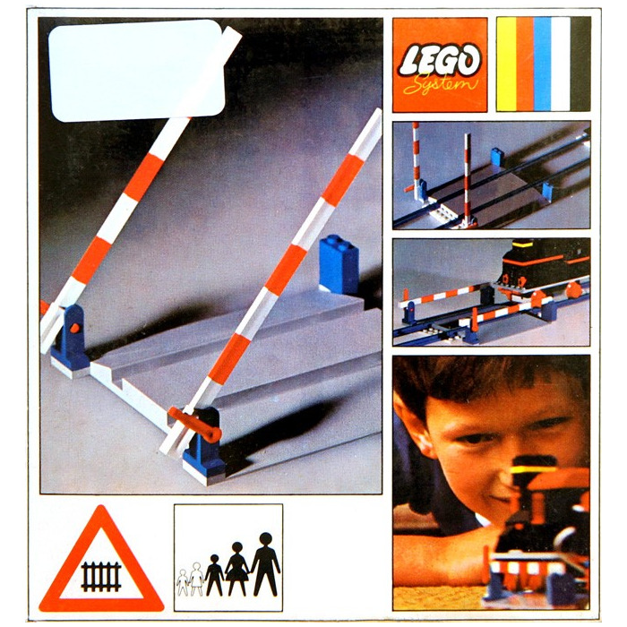 Lego voies ferrées Crossing Gate 158-100% Complete and Original