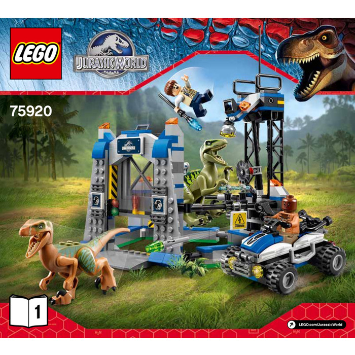 Dyrt festspil bænk LEGO Raptor Escape Set 75920 Instructions | Brick Owl - LEGO Marketplace