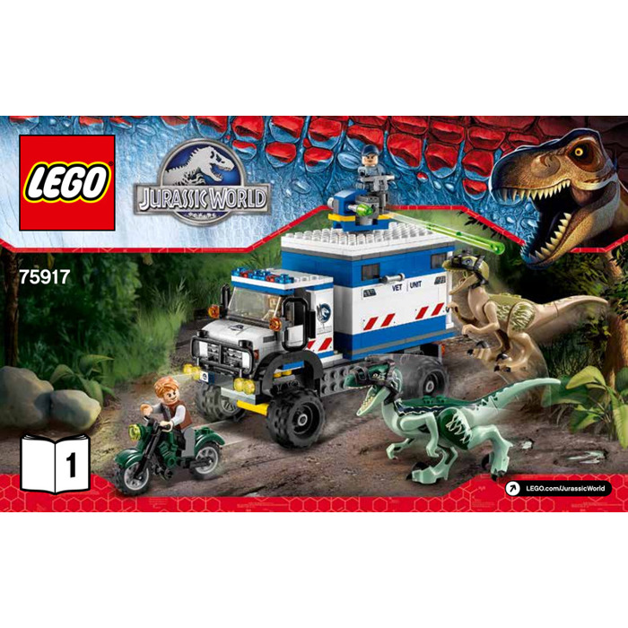LEGO Raptor Rampage Set 75917 Instructions | Owl LEGO Marketplace