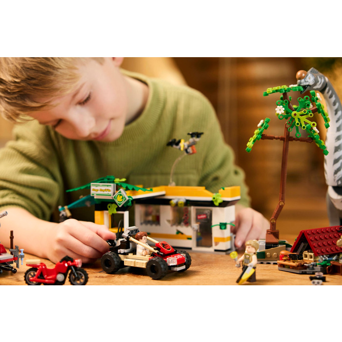 LEGO Raptor & Titanosaurus Tracking Mission Set 76973 | Brick Owl