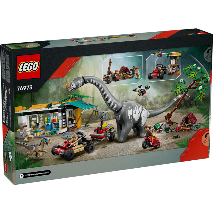 LEGO Raptor & Titanosaurus Tracking Mission Set 76973 | Brick Owl