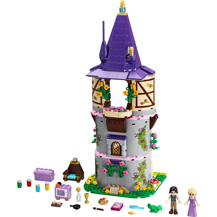 LEGO Disney Princess Rapunzel's Creativity Tower 41054 Incomplete NO FIGURES