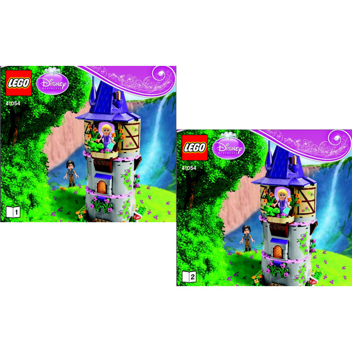 LEGO Rapunzel's Tower of Creativity Set 41054 Instructions