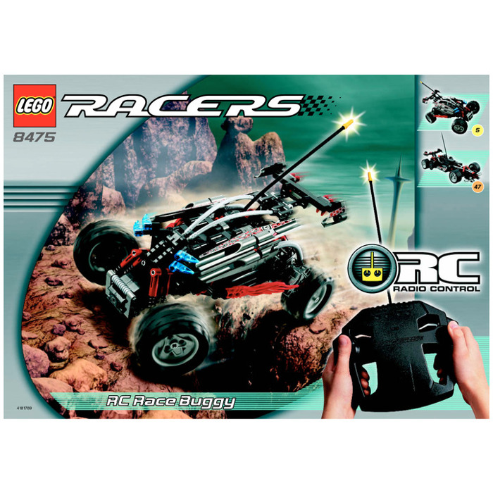 Æsel cirkulære taxa LEGO RC Race Buggy Set 8475 Instructions | Brick Owl - LEGO Marketplace