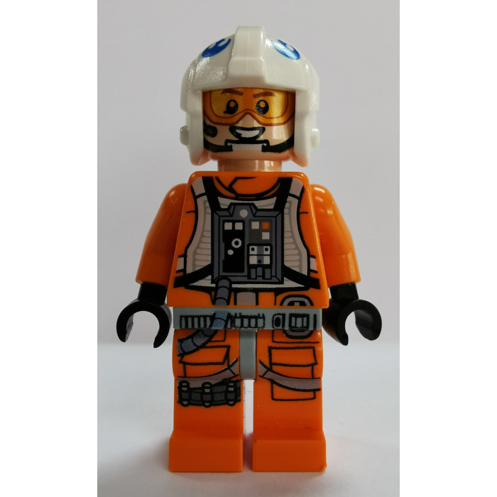 Details about   new LEGO Star Wars Helmet for X-wing Starfighter Rebel Pilot