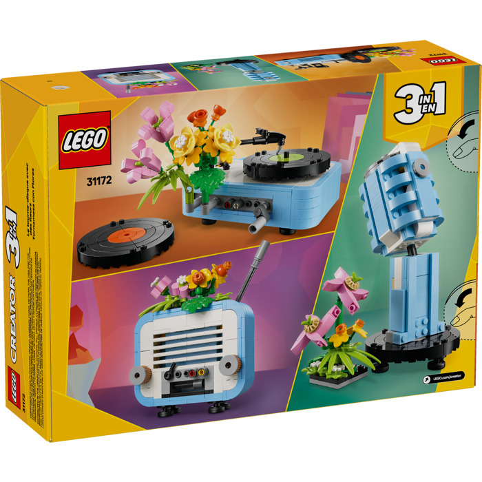 レコスケ・レコガール VINYL / diskunion ver. 新品 未開封 LEGO Record Player with Flowers Set 31172 | Brick Owl - LEGO