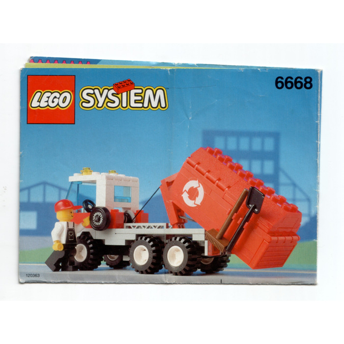 lego truck instruction