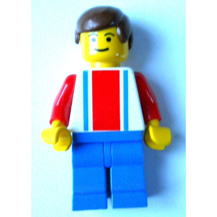 LEGO Player No.11 for rouge/Bleu Team Football Figurine